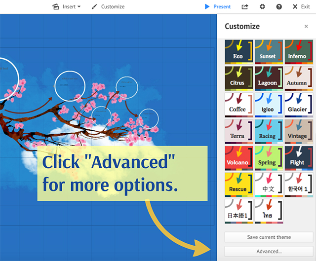 Backgrounds Prezi SANDBOX